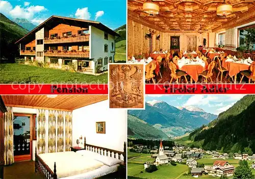 AK / Ansichtskarte Luttach Ahrntal Suedtirol Hotel Tiroler Adler Kat. Ahmtal