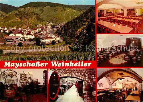AK / Ansichtskarte Mayschoss Panorama Winzerverein Weinkeller Weinstube Kat. Mayschoss