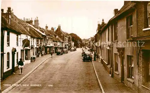 AK / Ansichtskarte New Romney Town High Street  Kat. Shepway