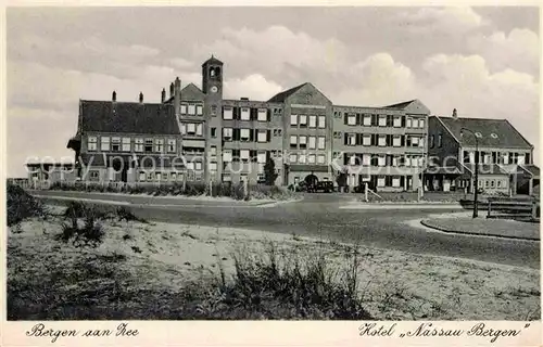 AK / Ansichtskarte Bergen aan Zee Hotel Nassau Bergen  Kat. Niederlande