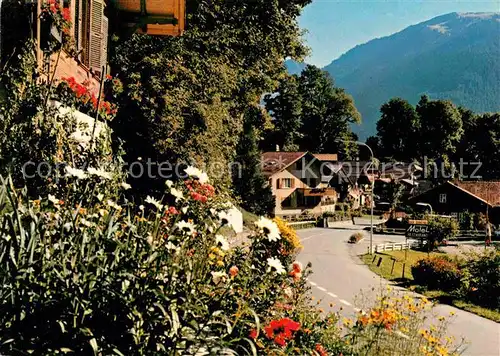 AK / Ansichtskarte Zweisimmen Hauptstrasse Motel Kat. Zweisimmen