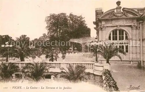 AK / Ansichtskarte Vichy Allier Casino Terrasse Garten Kat. Vichy
