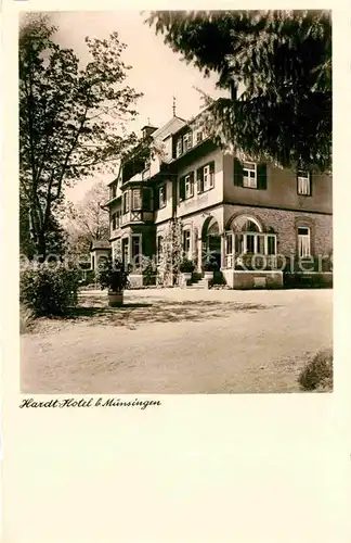 AK / Ansichtskarte Muensingen Hardt Hotel Kat. Muensingen