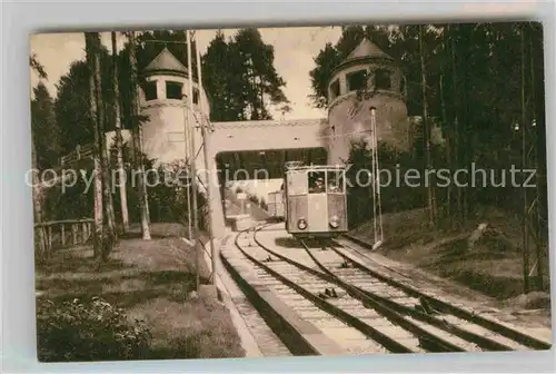 AK / Ansichtskarte Baden Baden Drahtseilbahn auf den Merkur Kat. Baden Baden