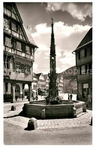 AK / Ansichtskarte Bad Urach Marktbrunnen Kat. Bad Urach