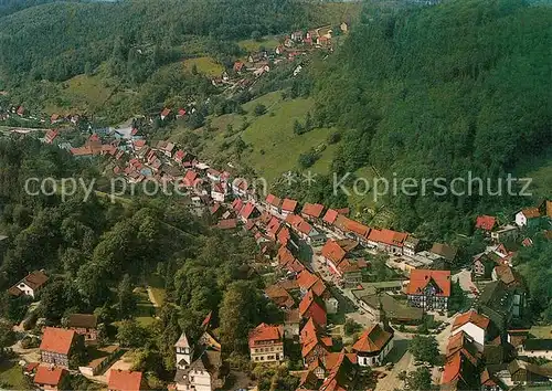 AK / Ansichtskarte Bad Grund Moorheilbad Kurort Fliegeraufnahme Kat. Bad Grund (Harz)