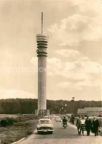 AK / Ansichtskarte Zippendorf Fernsehturm Turmcafe Kat. Schwerin