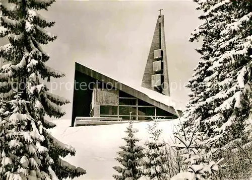 AK / Ansichtskarte Feldberg Schwarzwald Kirche der Verklaerung Christi  Kat. Feldberg (Schwarzwald)