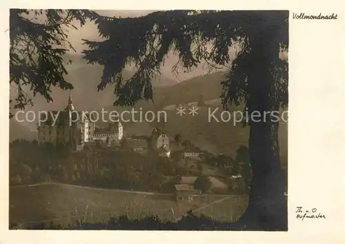 AK / Ansichtskarte Burg Lauenstein Frankenwald Panorama Kuenstlerkarte Hofmeister Kat. Ludwigsstadt