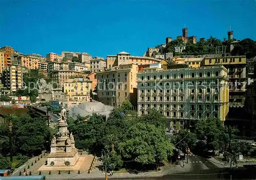 AK / Ansichtskarte Genova Genua Liguria Piazza Acquaverde Monument Platz Denkmal Kat. Genova