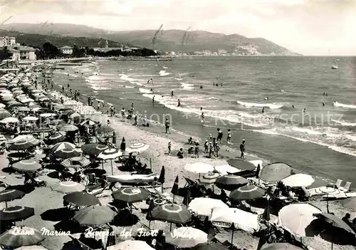 AK / Ansichtskarte Diano Marina Panorama Spiaggia Riviera dei Fiori Kat. Italien