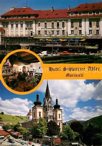 AK / Ansichtskarte Mariazell Steiermark Hotel Schwarzer Adler  Kat. Mariazell