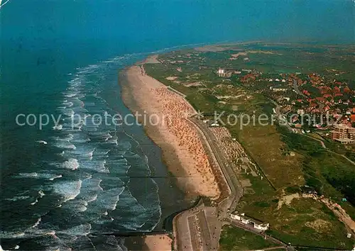 AK / Ansichtskarte Norderney Nordseebad Fliegeraufnahme Nordstrand Wetterwarte Kat. Norderney