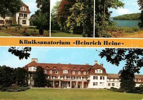AK / Ansichtskarte Neu Fahrland Kliniksanatorium Heinrich Heine  Kat. Potsdam