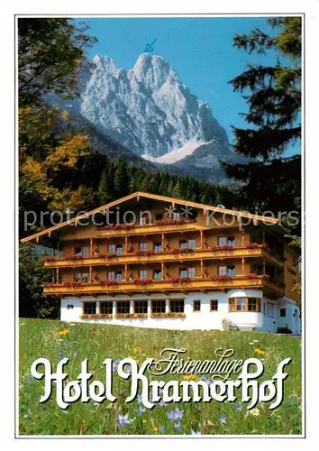 AK / Ansichtskarte Kirchdorf Tirol Hotel Kramerhof  Kat. Kirchdorf in Tirol Wilder Kaiser