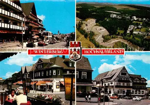 AK / Ansichtskarte Winterberg Hochsauerland Rodelbahn Kat. Winterberg