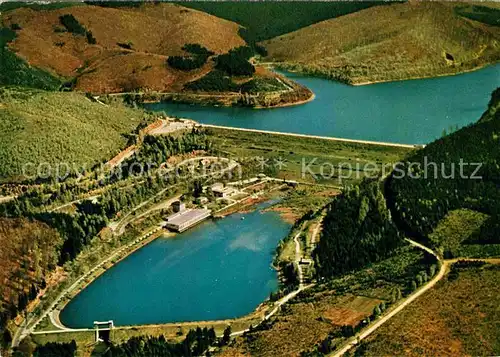 AK / Ansichtskarte Osterode Harz Fliegeraufnahme Soesetalsperre Kat. Osterode am Harz