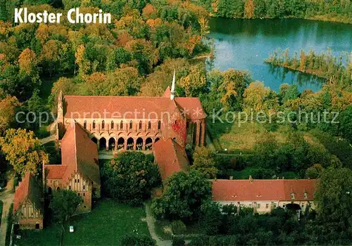 AK / Ansichtskarte Chorin Fliegeraufnahme Kloster  Kat. Chorin