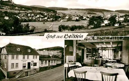 AK / Ansichtskarte Beilstein Westerwald Gasthaus Metzgerei Willi Held Kat. Greifenstein