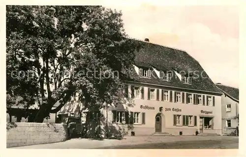 AK / Ansichtskarte Giebelstadt Gasthaus zum Ochsen  Kat. Giebelstadt