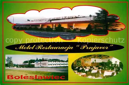 AK / Ansichtskarte Boleslawiec Bunzlau Motel Restauracja Prnjavor  Kat. Boleslawiec