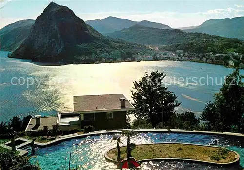 AK / Ansichtskarte Aldesago Hotel Colibri Panorama Lago di Lugano Kat. Aldesago