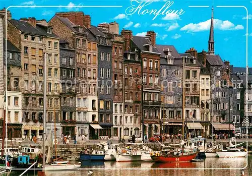 AK / Ansichtskarte Honfleur Panorama Sainte Catherine Kat. Honfleur