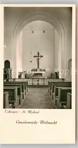 AK / Ansichtskarte Tuebingen Kirche Sankt Michael Inneres Kat. Tuebingen