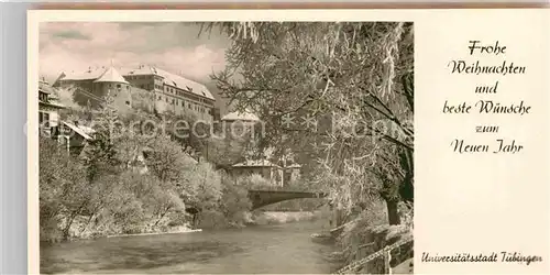 AK / Ansichtskarte Tuebingen Partie am Neckar Kat. Tuebingen