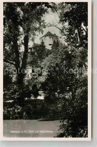 AK / Ansichtskarte Tuebingen Haspelturm Kat. Tuebingen