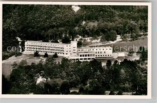 AK / Ansichtskarte Bad Urach Fliegeraufnahme Haus auf der Alb Kat. Bad Urach