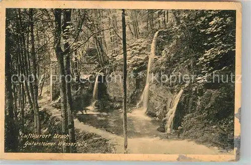 AK / Ansichtskarte Bad Urach Guetarsteiner Wasserfall  Kat. Bad Urach