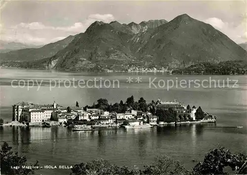 AK / Ansichtskarte Isola Bella Fliegeraufnahme Lago Maggiore Kat. Lago Maggiore