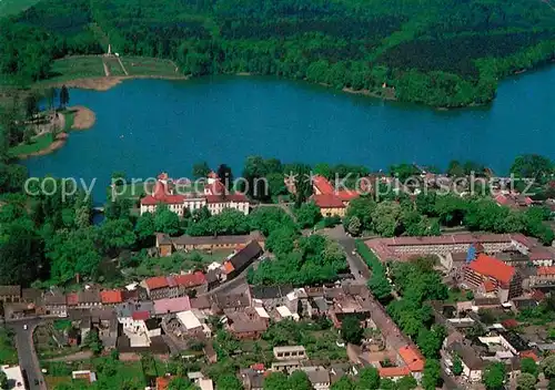 AK / Ansichtskarte Rheinsberg Fliegeraufnahme mit Schloss Kat. Rheinsberg