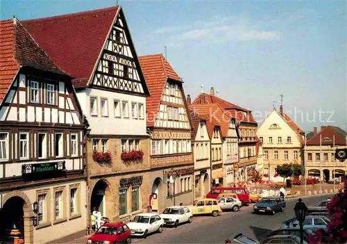 AK / Ansichtskarte Ebern Marktplatz Kat. Ebern