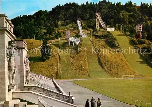 AK / Ansichtskarte Garmisch Partenkirchen Olympia Skistadion Sprungschanze Kat. Garmisch Partenkirchen