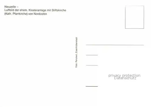 AK / Ansichtskarte Neuzelle Ehemalige Klosteranlage mit Stiftskirche Fliegeraufnahme Kat. Neuzelle