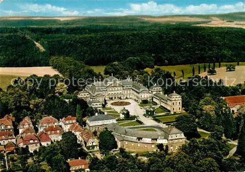 AK / Ansichtskarte Bad Arolsen Schloss Fliegeraufnahme Kat. Bad Arolsen