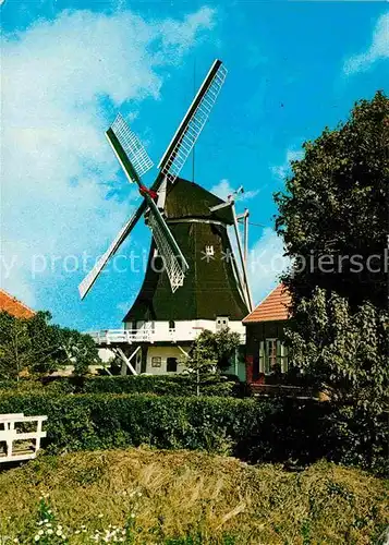 AK / Ansichtskarte Seriem Muehle in Ostfriesland Kappenwindmuehle mit Segelgatterfluegel und Steert Kat. Neuharlingersiel