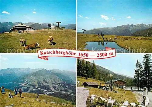 AK / Ansichtskarte Katschberghoehe Bergstation Bergbahn Landschaftspanorama Alpen Kat. Rennweg am Katschberg