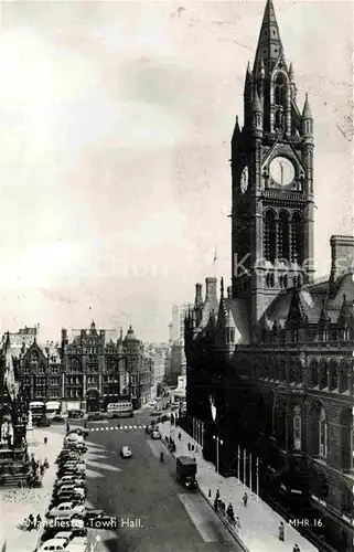 AK / Ansichtskarte Manchester Town Hall Kat. Manchester