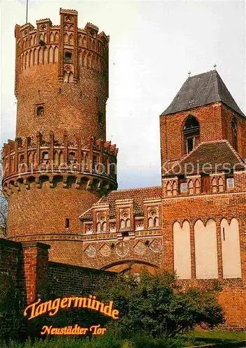 AK / Ansichtskarte Tangermuende Neustaedter Tor Kat. Tangermuende