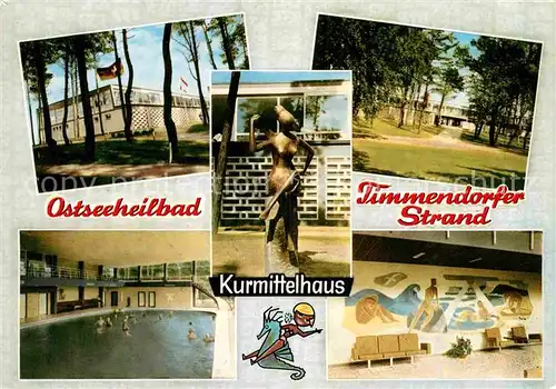 AK / Ansichtskarte Timmendorfer Strand Kurmittelhaus Schwimmbad Kat. Timmendorfer Strand