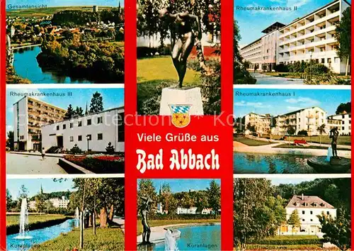 AK / Ansichtskarte Bad Abbach Donau Rheumakrankenhaus I II III Kuranlagen