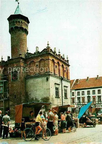 AK / Ansichtskarte Tarnow Opolski Tarnau Rathaus Markt