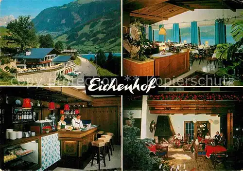 AK / Ansichtskarte Zell See Cafe Restaurant Eichenhof Kat. Zell am See