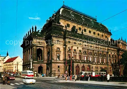 AK / Ansichtskarte Praha Prahy Prague Nationaltheater Kat. Praha