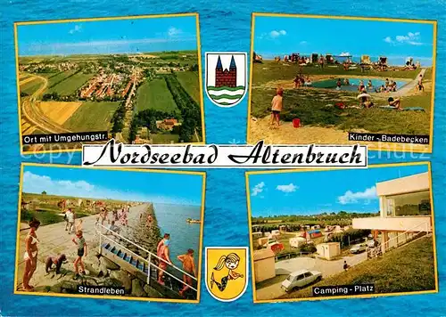 AK / Ansichtskarte Altenbruch Strandleben Campingplatz Kinderbadebecken Kat. Cuxhaven