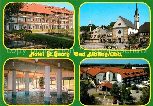 AK / Ansichtskarte Aibling Bad Hotel St Georg Kat. Bad Aibling