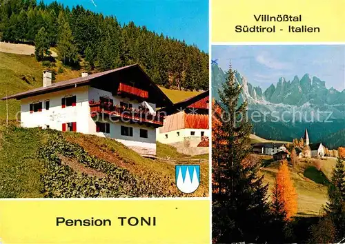 AK / Ansichtskarte Villnoess Pension Toni Kat. Bozen Suedtirol